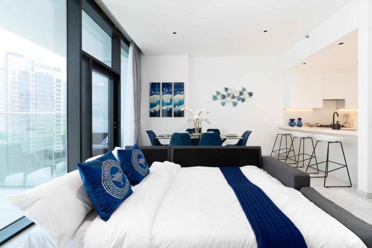 Ultimate Stay / 4 Beds / Burj Khalifa View / Ultra Modern / Business Bay Dubai Buitenkant foto